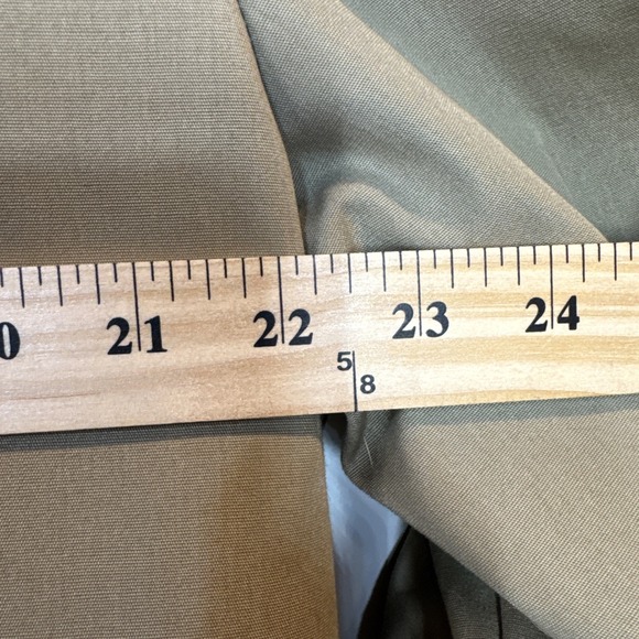 London Fog Maincoats Sz 44 R Men's Classic Tan/Khaki Trench Coat W/Lining Vtg - Picture 5 of 16